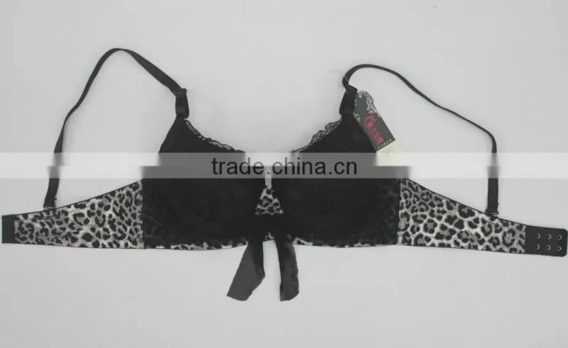 2015 Latest Lace Sexy Hot Sales High Quality Print Bra