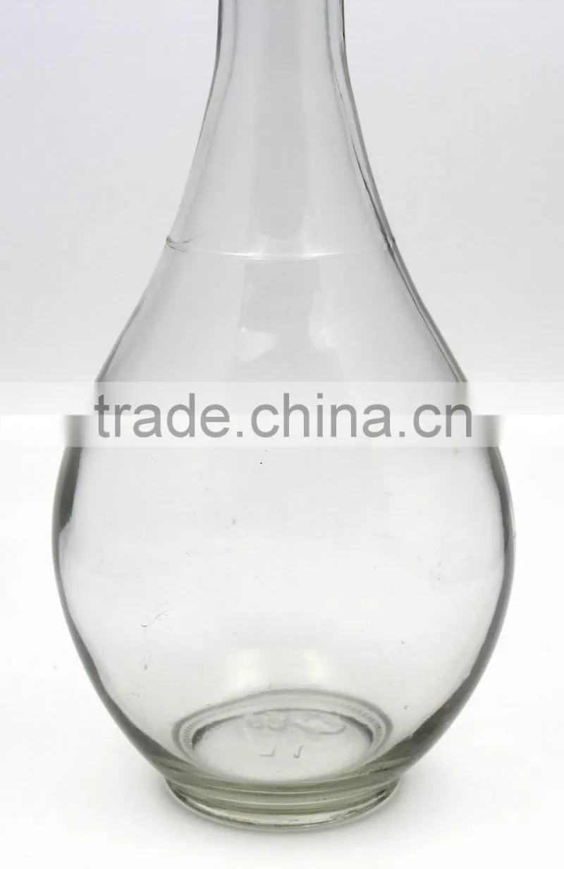 Westerners most liked 1L pearl wine glass bottle
