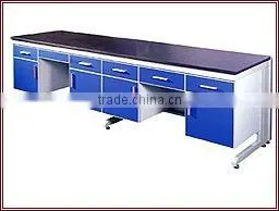 lab furniture&lab bench, epoxy, ceramic,stainless steel worktop are available