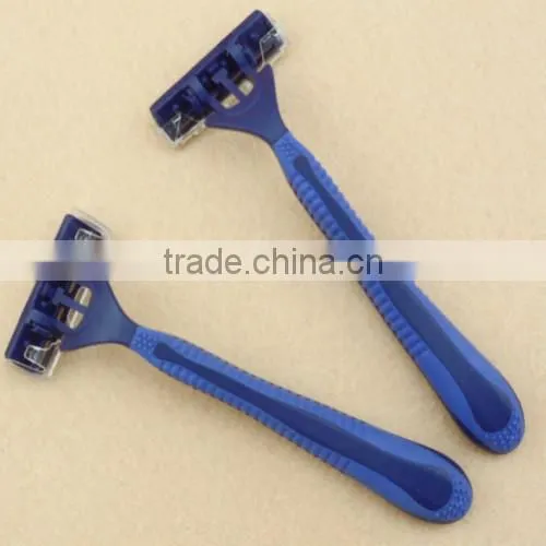 Hotel disposable bathroom triple blade razor
