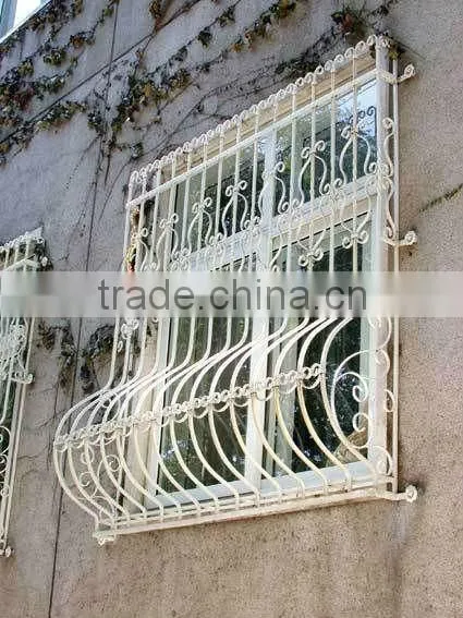 Top-selling hand forged iron fence for window