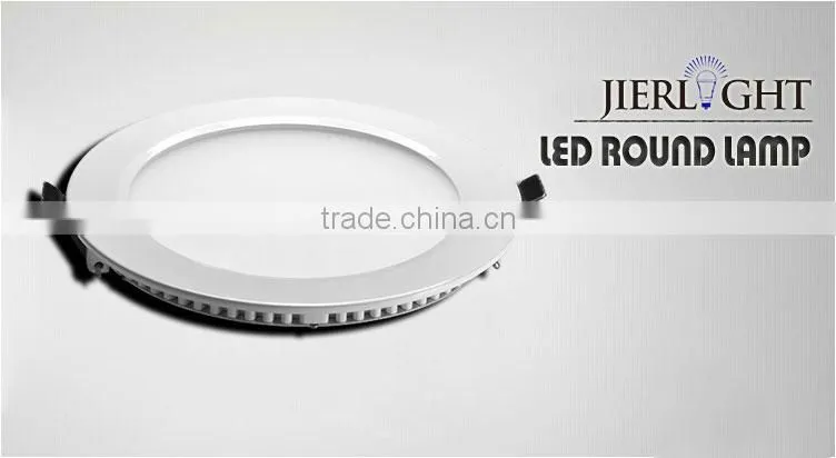 high brightness white surface round panel light, led ceiling panel light