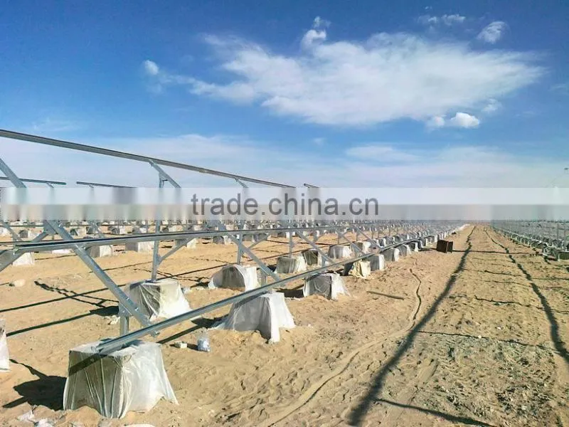 pvsolver solar ground mount ground solar photovoltaic rack solar panel ground mount bracket