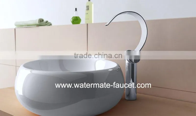 double handle bathroom waterfall faucet wasserfall wasserhahn