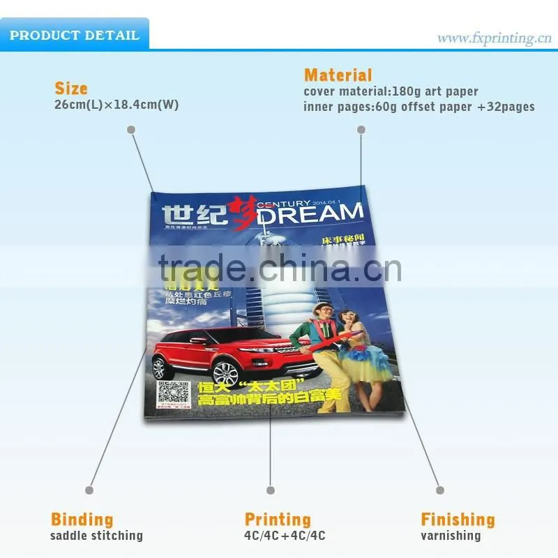 Glossy Low Cost Chinese Manufacturer Low Price Product Magazine Printing Wholesale China Suppliers