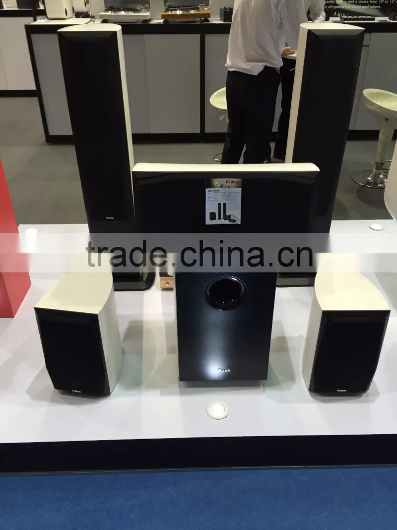 China factory active home theater system floorstanding/Center/Surround/Mono Active woofer hi-fi multimedia speaker system