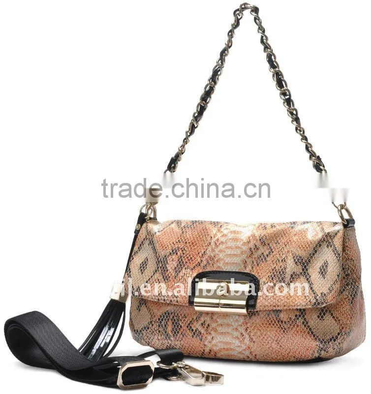 Stock newest 2012 lady PU handbags in the lowest price
