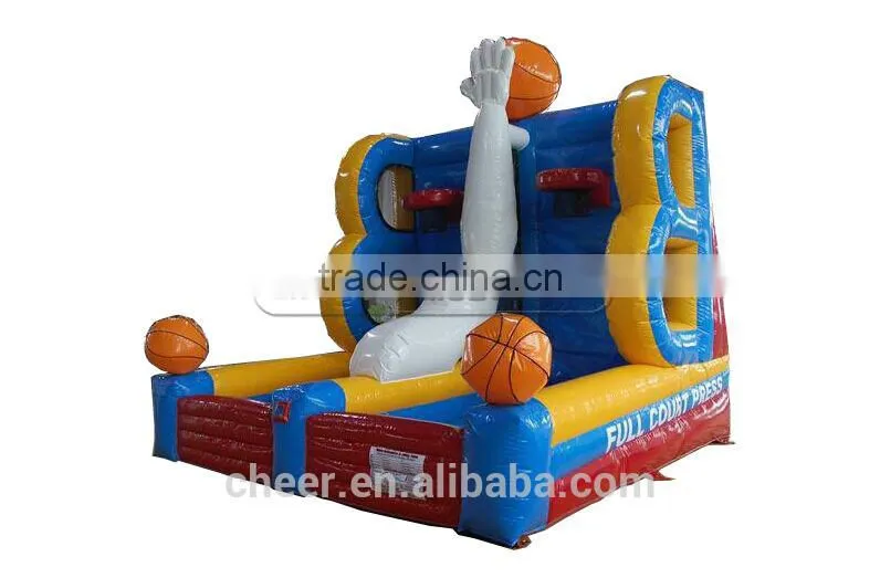 Cheer Amusement Basketball Shooting Full Court Children inflatable costume