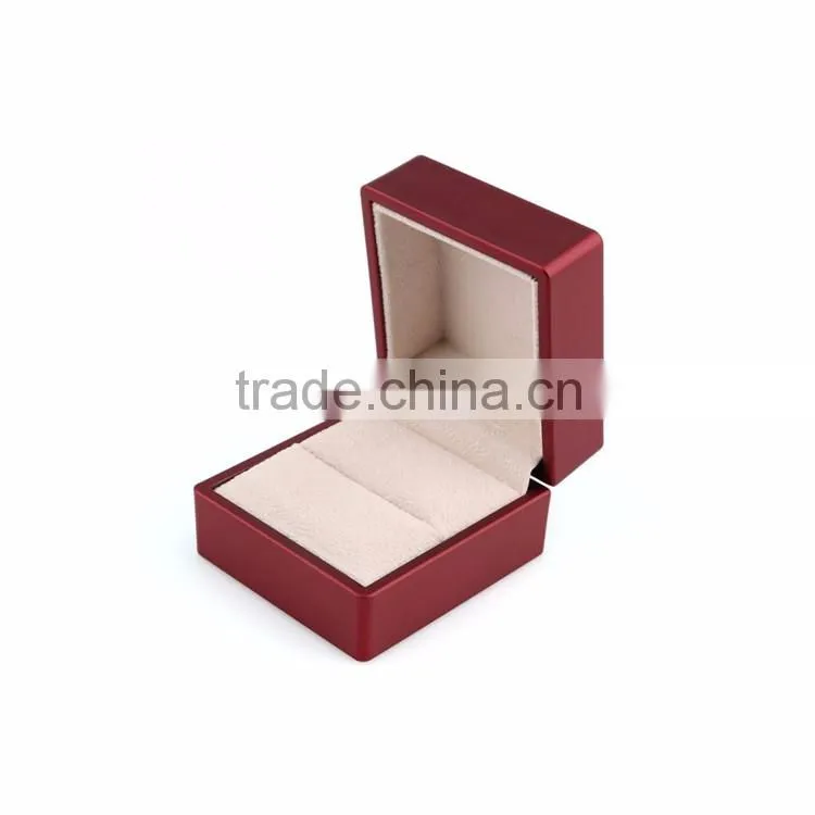 Custom color velvet insert led jewelry light packaging box