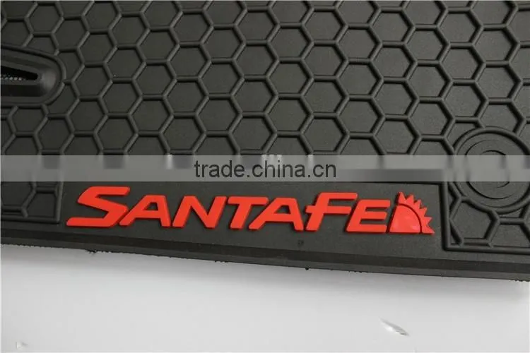 Automotive multi-season protection floor mat liner for Hyundai Santafe