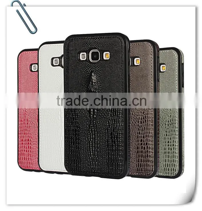 Personalized Custom Crocodile Skin Leather Case For Iphone 6s,Stereoscopic Design Mobile Phone Back Cover Leather Case