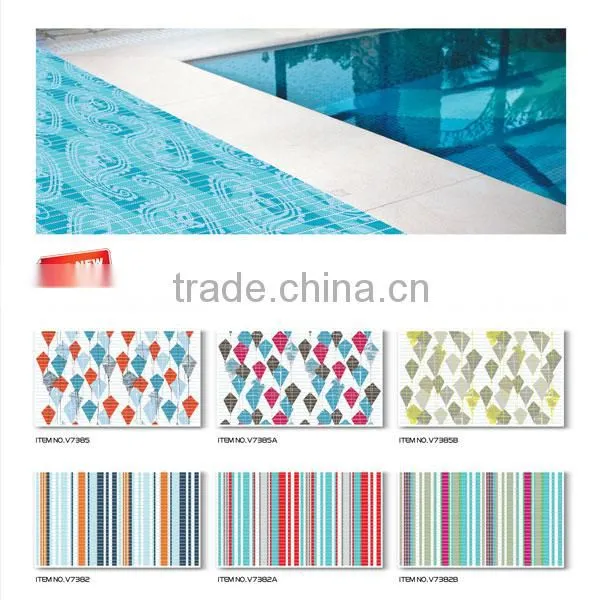 Printed PVC Foam Anti-slip bath area rugs