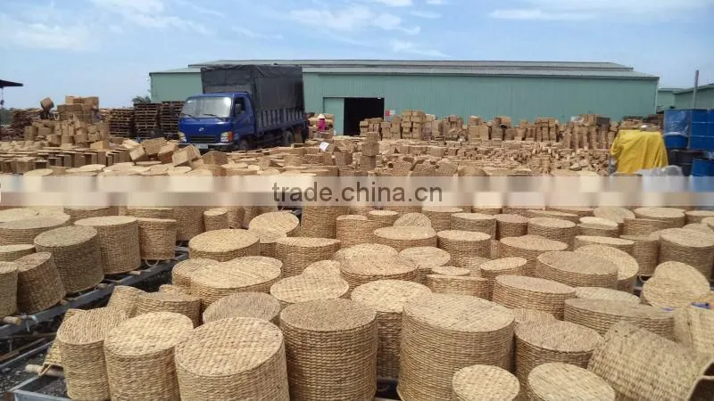 2015 New Product Water Hyacinth Hamper for Home Decoration and Furniture