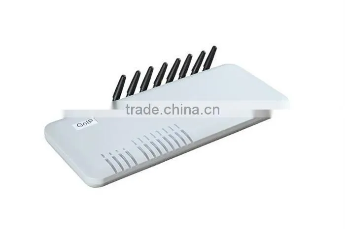 fixed wireless termination 8 line analog line gsm gateway 8 port sim voip gateway
