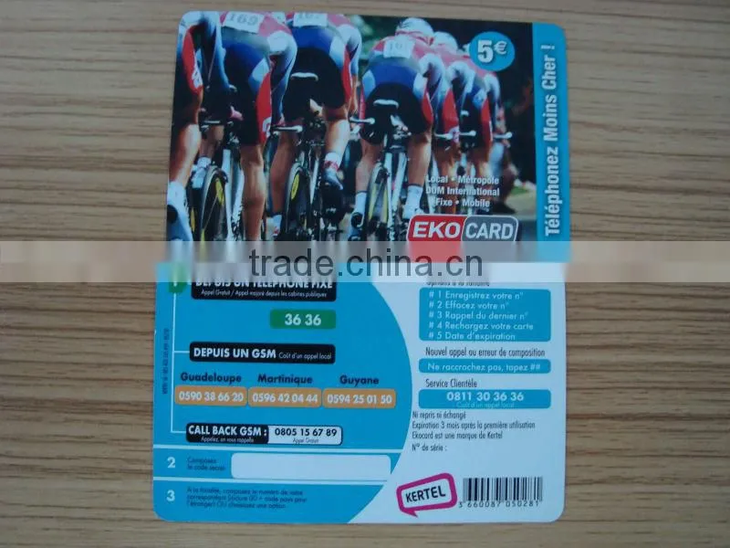 ic rechargeable smart card