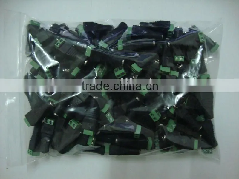 dc power green 2.5mm plug male