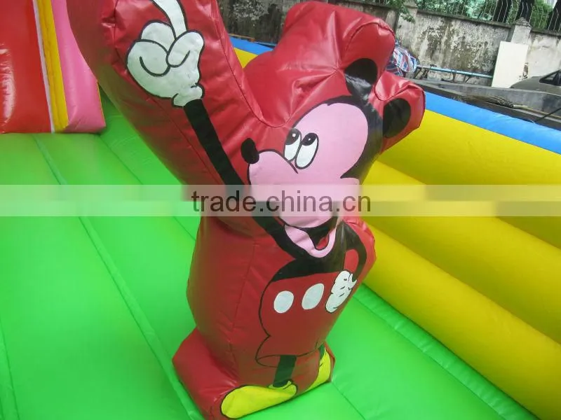 hot sale Inflatable dragon climbing slide combo game