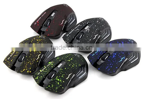 professional wireless gaming optical mouse for gaming pc