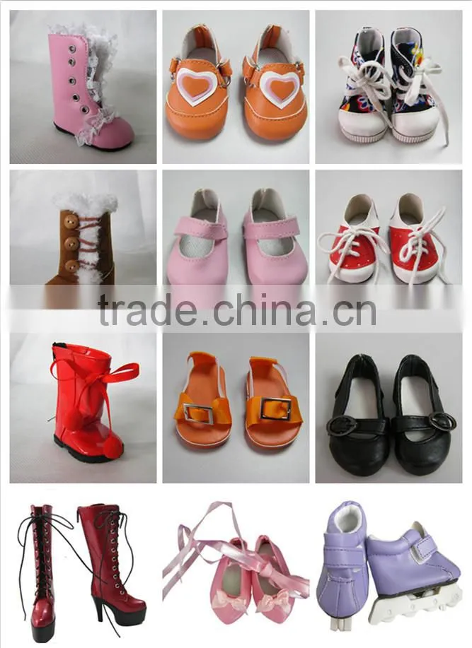 soft leather eco doll shoes for 16 inch dolls