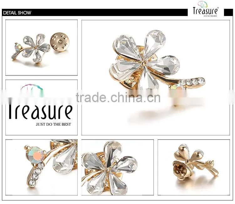 Wholesale Custom wedding brooch earring set Leather Jewelry Box