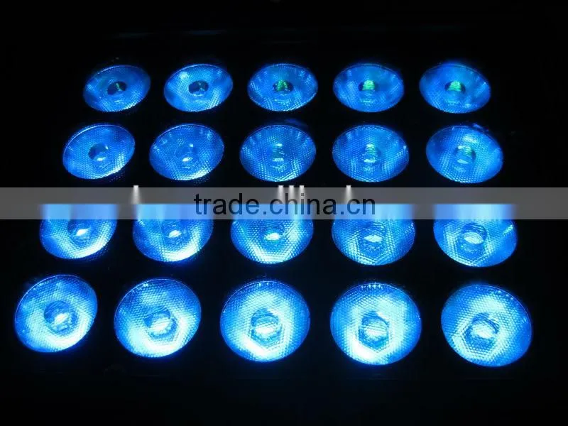 20pcs 15W RGBWA 5 in 1 decorative led waterproof dj lights