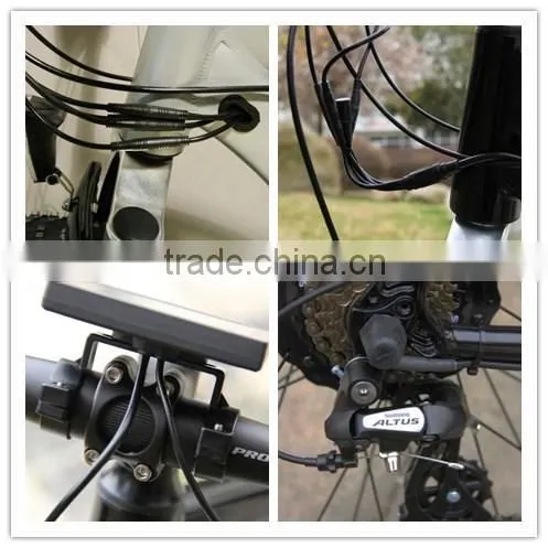 26'' yeti bike 36v 17ah electric bicycle with tube lithium battery