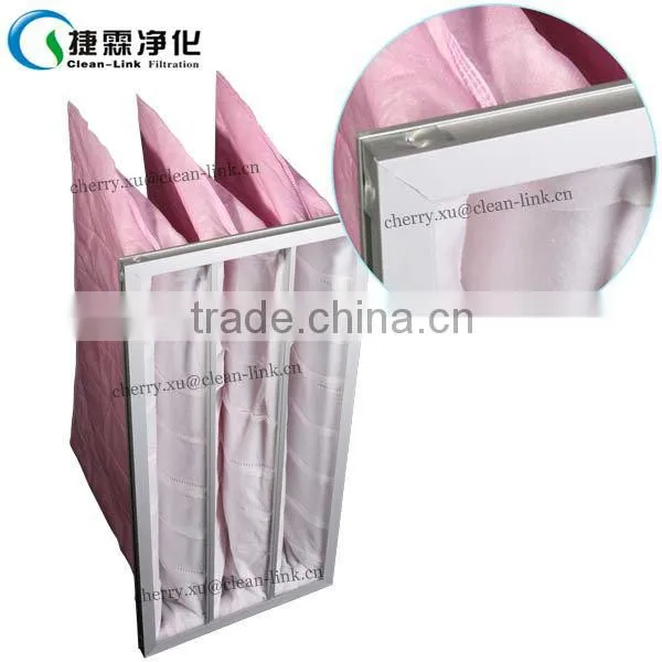 F5~F8 No-woven Pocket Filter for bags manufacturer