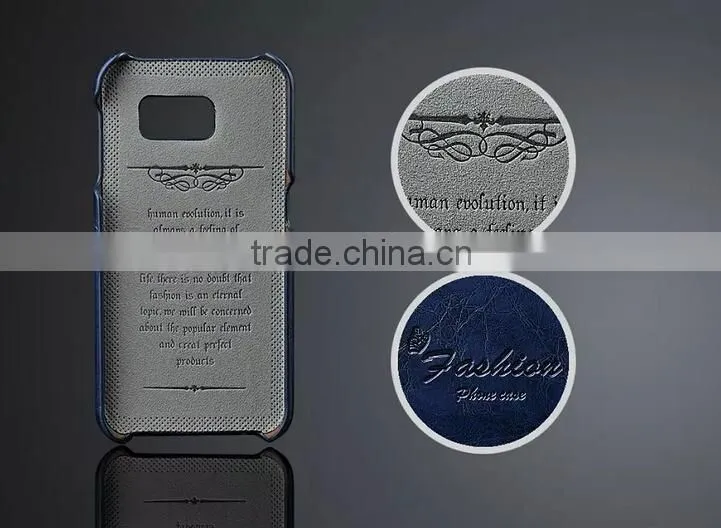 Card Holder Genuine Wax Matt Leather Back Cover For Samsung Galaxy S6