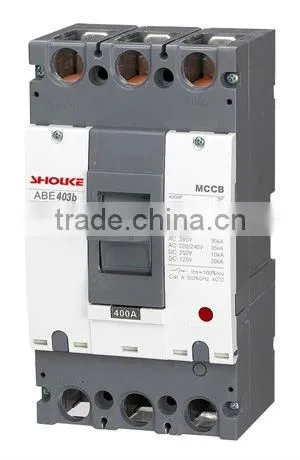 SKE ABE403b 400amp tp mccb moulded case circuit breaker