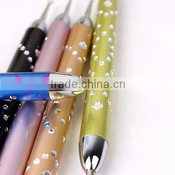 2015 new metal handle nail dotting tool set