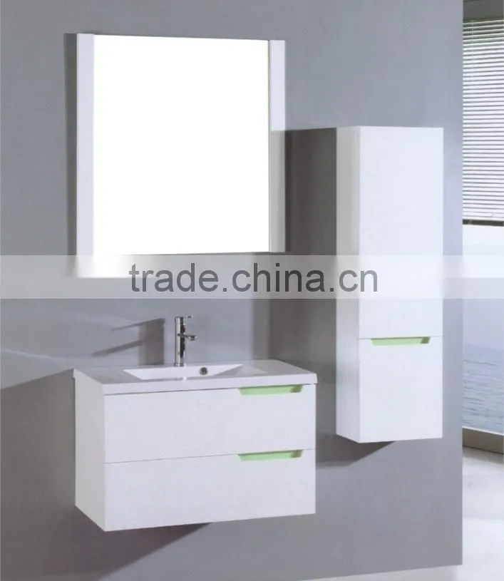 MDF wall hung bathroom cabinet