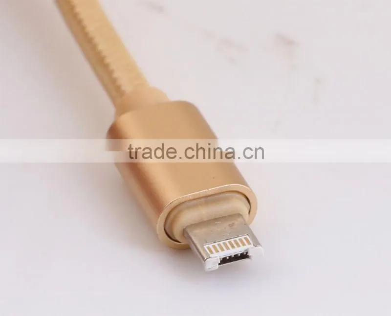 2016 new product 2 in 1 usb data cable one head for ios and Android