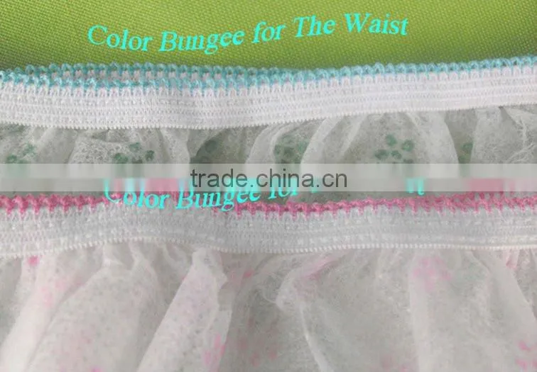Lady Disposable Underwear with Printing