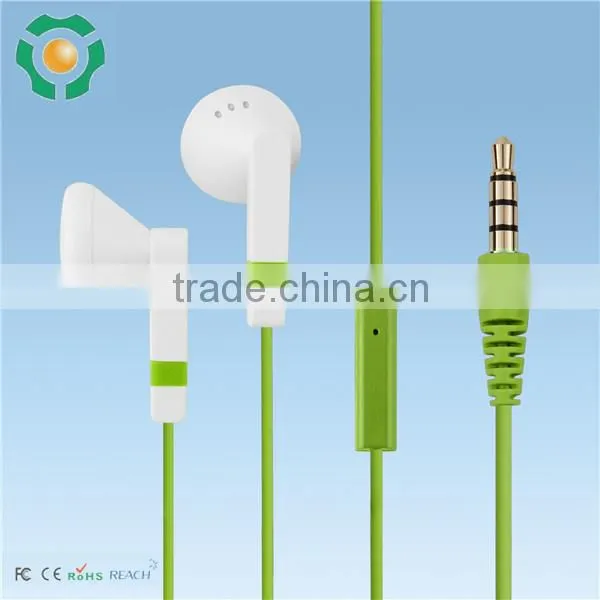 2015 Colorful Cheap Custom In-Ear Earphone Wholesale