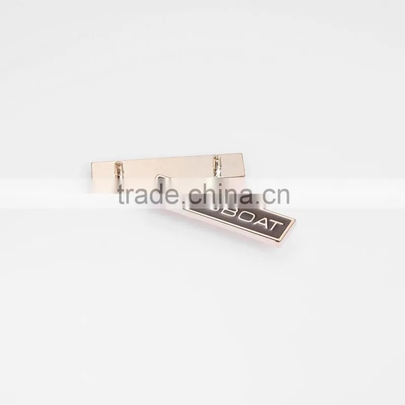 Clothing labels bags handbag brand logo label metal label