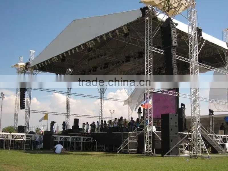 outdoor event truss for line array