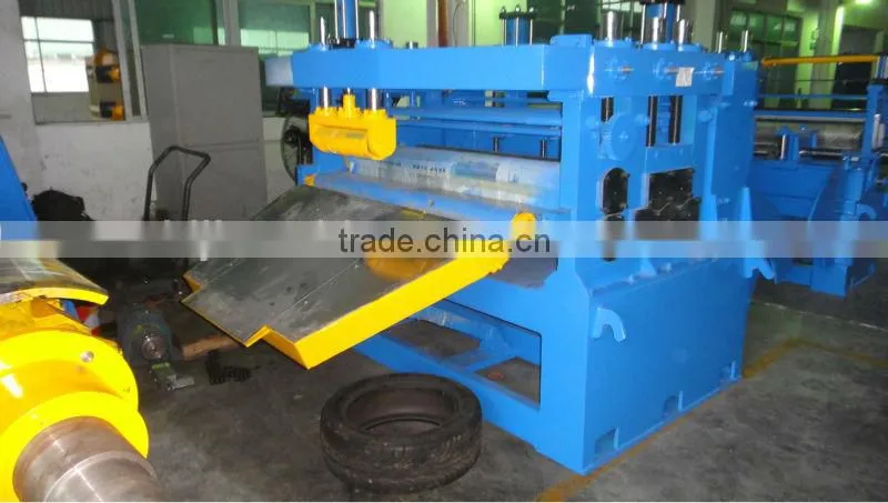 Automatic levelling and cut to length machine