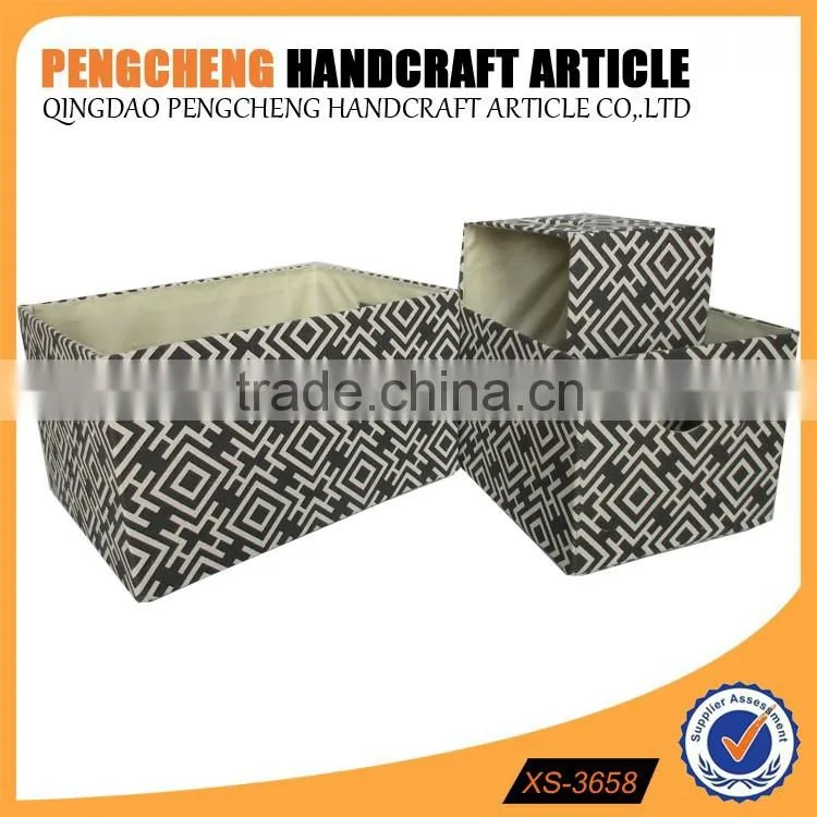 High quality red color storage basket