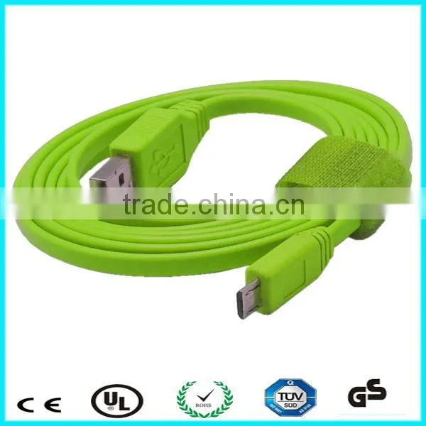 New style high quality 24awg coiled usb charging cable