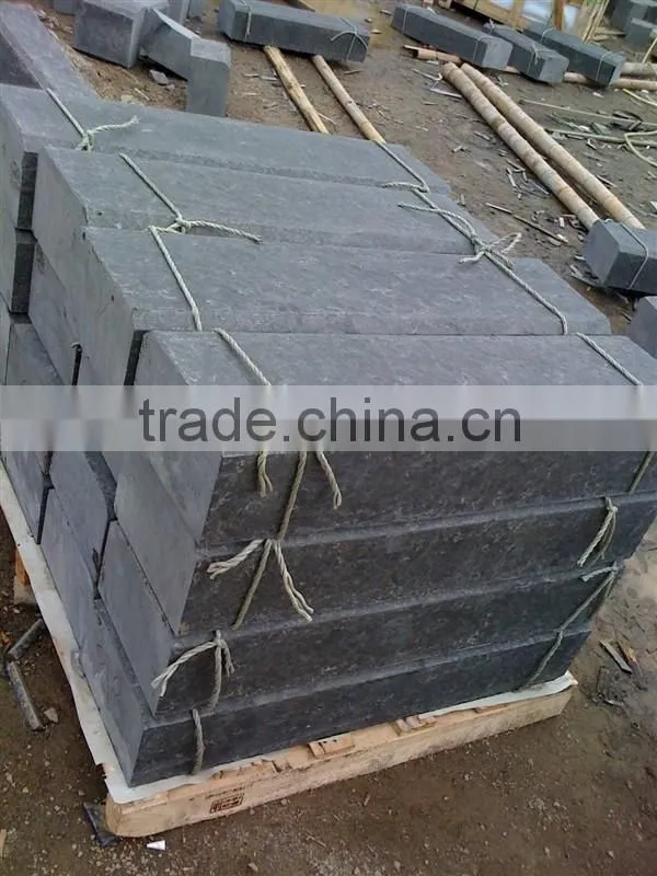 wholesale from china natural Black basalt stone for outdoor playground