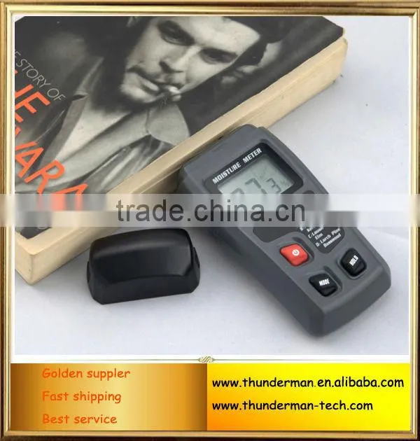 LCD display 2-pin digital moisture meter for wood