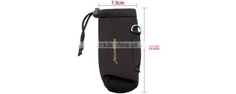 Hot sale military holster Wetsuit material Flashlight Pouch belt holster for 26650 18650