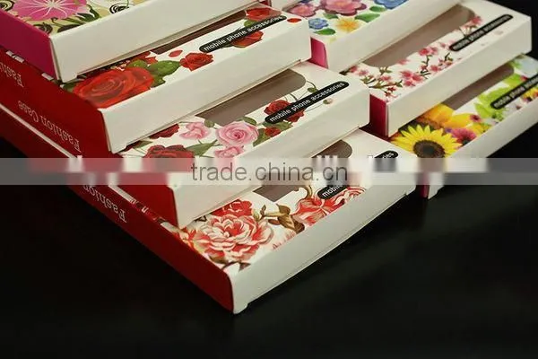 New customized gift box iphone case packaging paper box