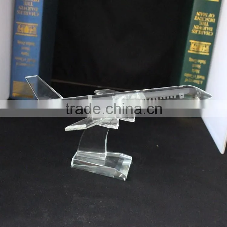 Crystal diecast Model Plane for room decortive with gift