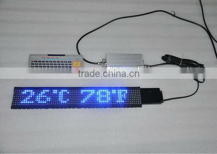outdoor Led taxi scrolling message sign,Car display led sign