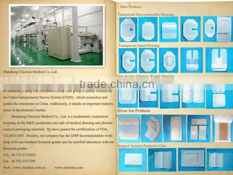 IV Supplies of IV Cannula Dressing
