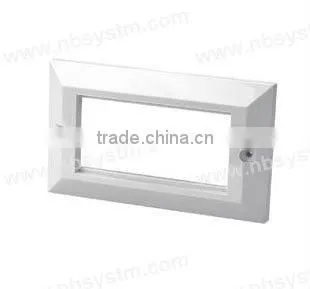Face Plate 4 port, UK type, size:86x146mm