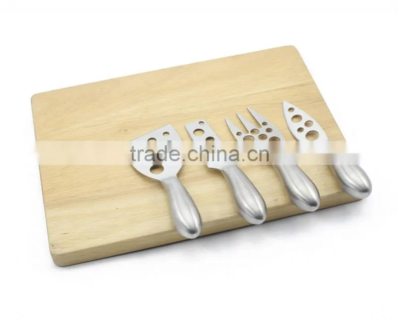 Hollow Stainless Steel Cheese Knife Set With Hollow Handle