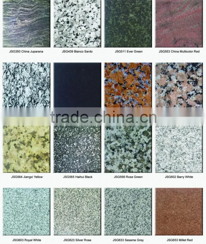 Polished slabs decoration granite outdoor floor tiles