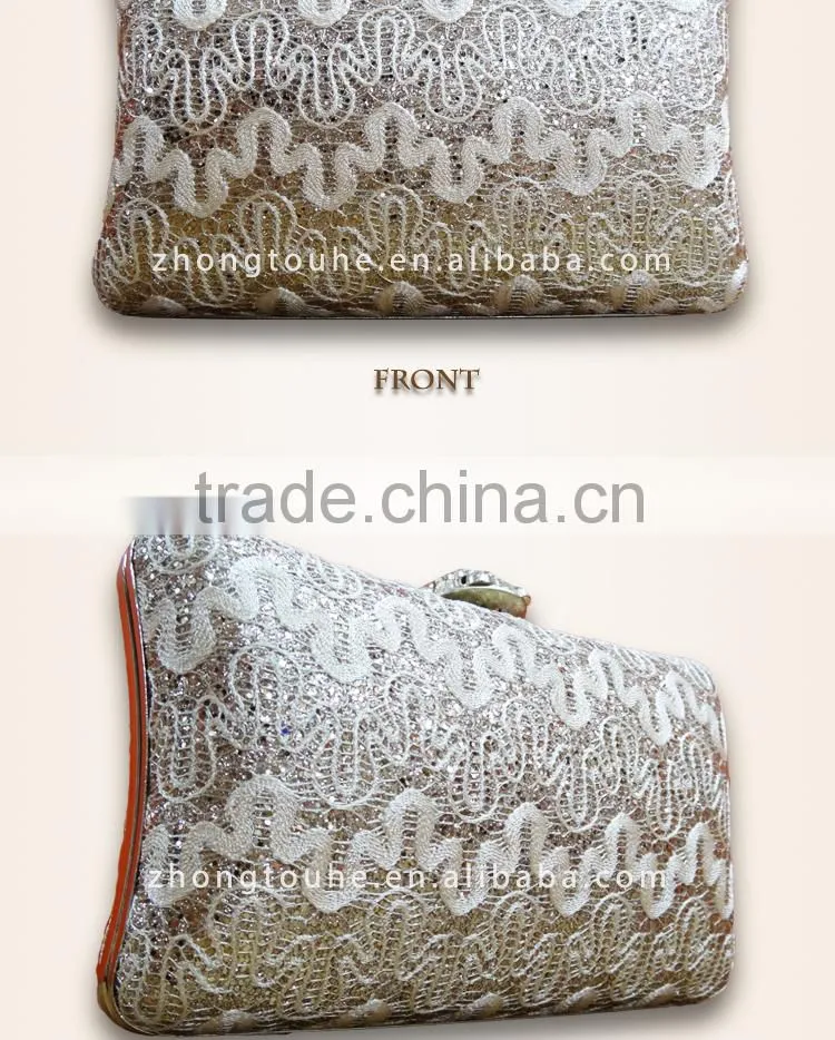 2015 ladies fashional new design upscale evening clutch box